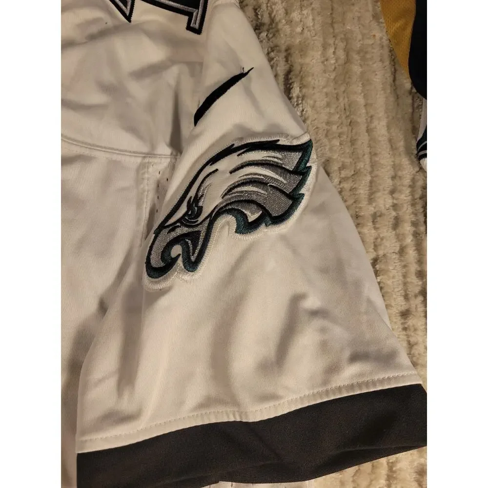 Nike Carson Wentz Philadelphia Eagles Jersey Mens Size Large 44 Football Adult